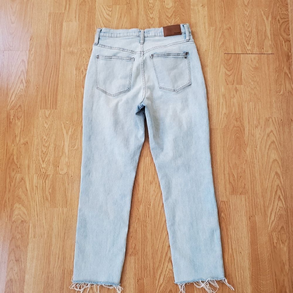 🔆 MADEWELL 🔆 The High-Rise Slim Button Front Boyfriend Jean - [size 27x26] - Picture 7 of 14
